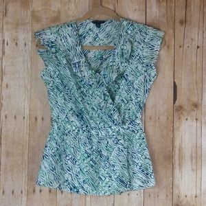 Banana Republic Peplum Blouse Size XS